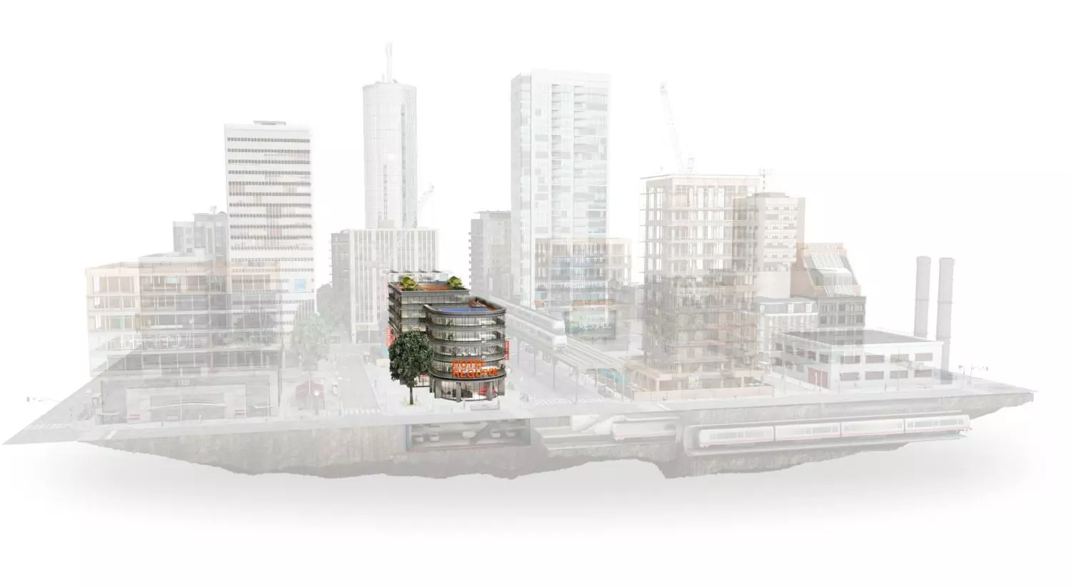 REGUPOL solutions for mixed-use buildings.