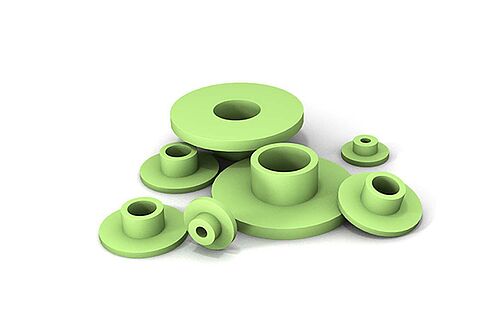 REGUPOL 3D isolation washer 1/4" (M6)