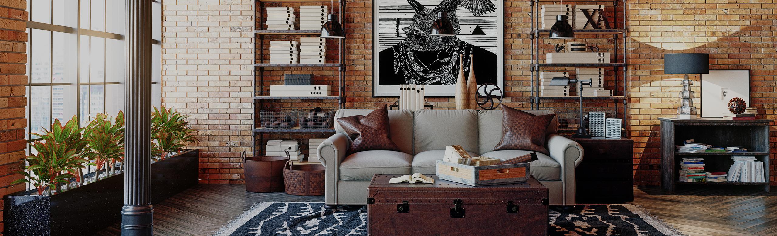 Living space in an apartment featuring REGUPOL acoustic features. Sustainability in cities involves refurbishing existing buildings, promoting energy efficiency, and implementing acoustic insulation measures. REGUPOL provides solutions for noise reduction and improved living quality.